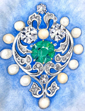 "Sotheby's Surprise" - Original Watercolor