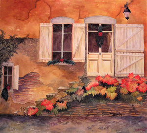 "Dijon Greetings" Original Watercolor Painting